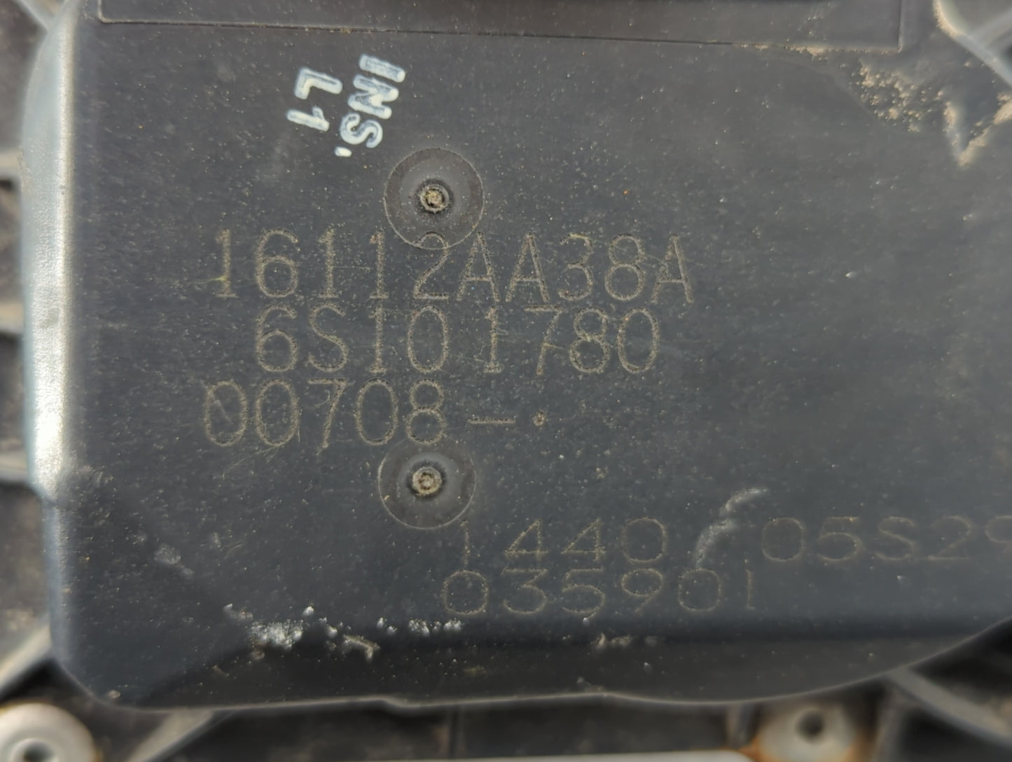 2013-2019 Subaru Legacy Throttle Body P/N:16112AA38A Fits Fits 2013 2014 2015 2016 2017 2018 2019 OEM Used Auto Parts - Oemu