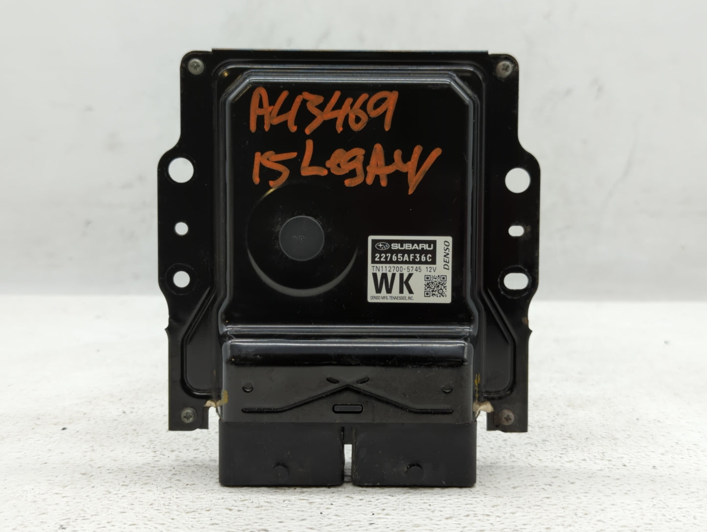 2015 Subaru Legacy PCM Engine Control Computer ECU ECM PCU OEM P/N:22765AF36C Fits OEM Used Auto Parts - Oemusedautoparts1.c