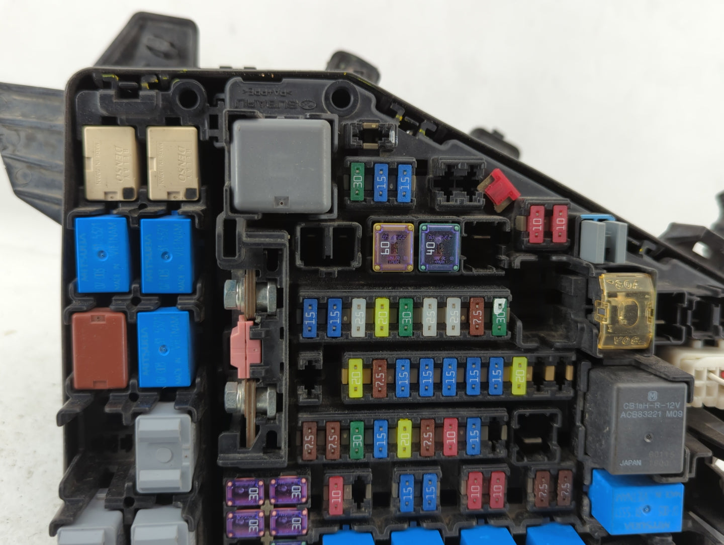 2015-2017 Subaru Legacy Fusebox Fuse Box Panel Relay Module P/N:MB503701B Fits Fits 2015 2016 2017 OEM Used Auto Parts - Oem