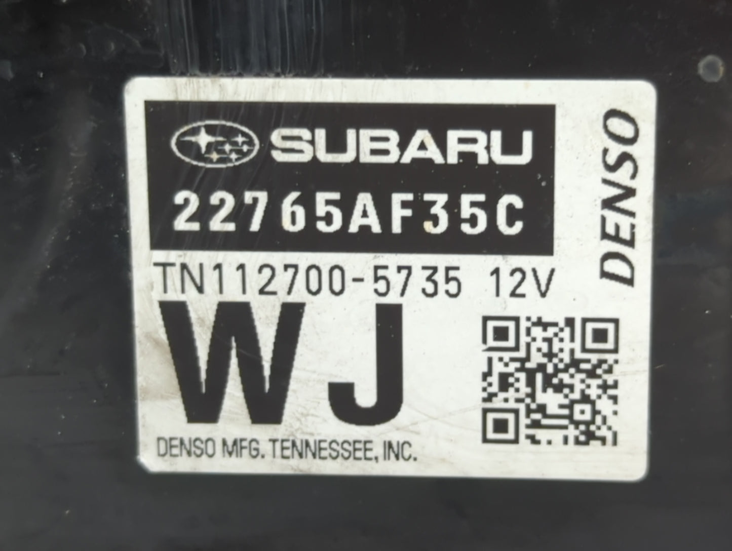 2015 Subaru Legacy PCM Engine Control Computer ECU ECM PCU OEM P/N:22765AJ15A 22765AF35C, 22765AF35A, 22765AF36A, 22765AF36C
