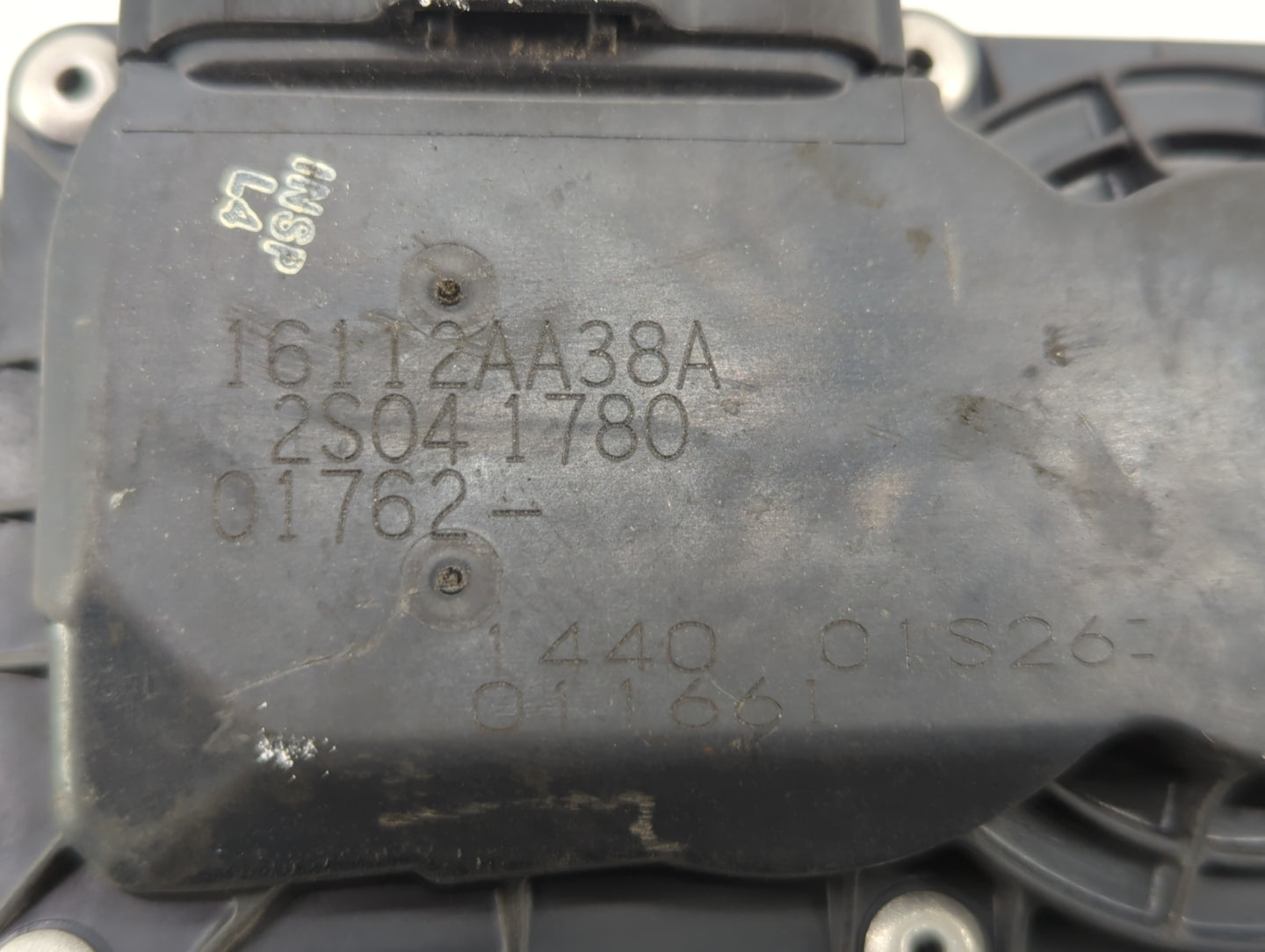 2013-2019 Subaru Legacy Throttle Body P/N:16112AA38A Fits Fits 2013 2014 2015 2016 2017 2018 2019 OEM Used Auto Parts - Oemu
