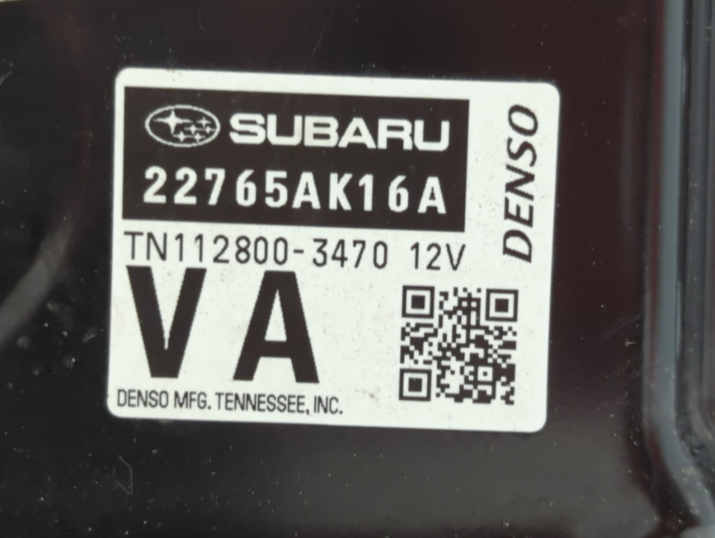2015 Subaru Legacy PCM Engine Control Computer ECU ECM PCU OEM P/N:22765AK16A 22765AF35C, 22765AF36C Fits OEM Used Auto Part
