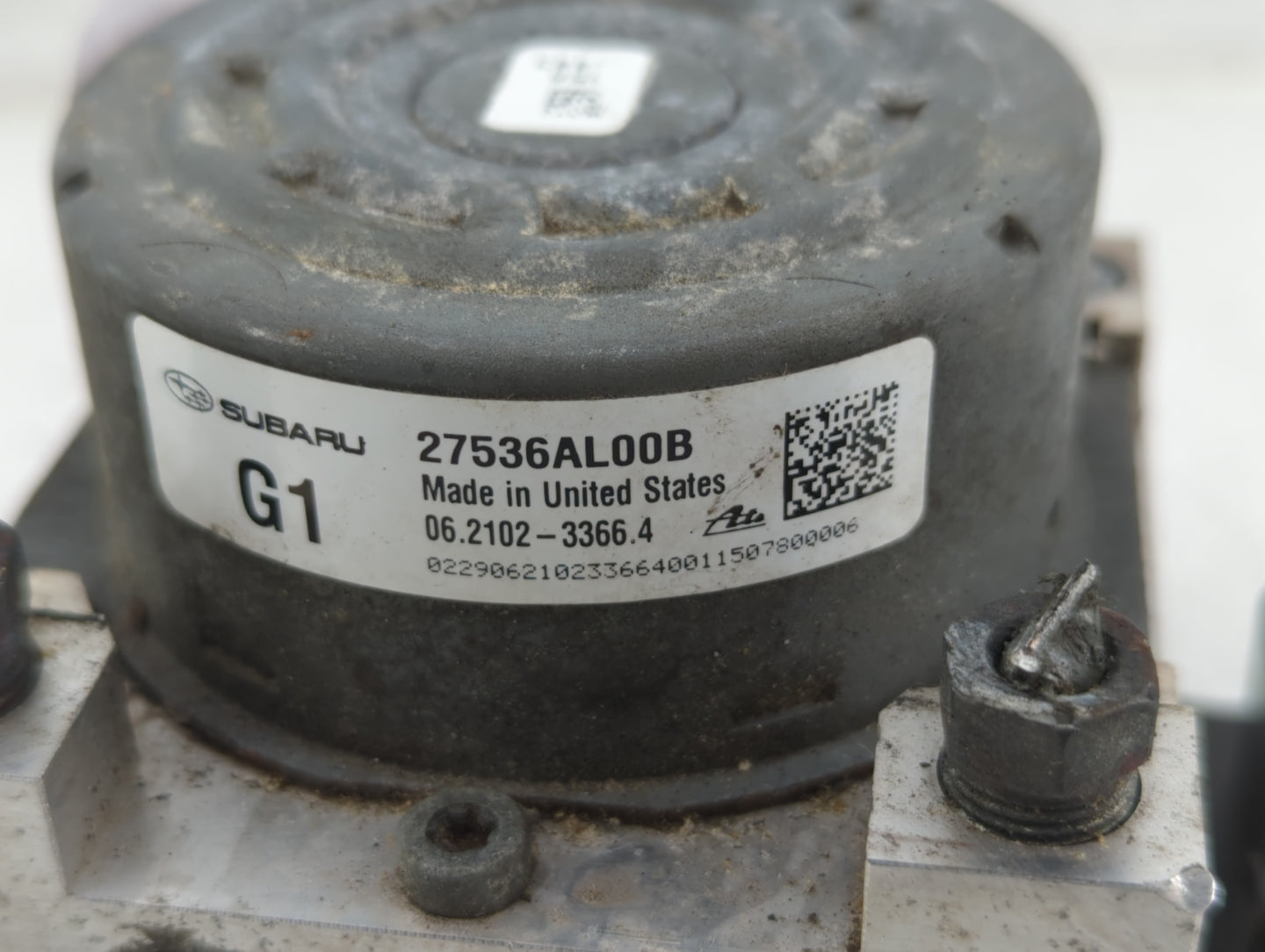2015 Subaru Legacy ABS Pump Control Module Replacement P/N:27536AL00B Fits OEM Used Auto Parts - Oemusedautoparts1.com