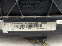 2015 Subaru Legacy Instrument Cluster Speedometer Gauges P/N:A2C87064503 Fits OEM Used Auto Parts - Oemusedautoparts1.com