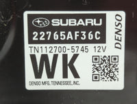 2015 Subaru Legacy PCM Engine Control Computer ECU ECM PCU OEM P/N:22765AF36C Fits OEM Used Auto Parts - Oemusedautoparts1.c