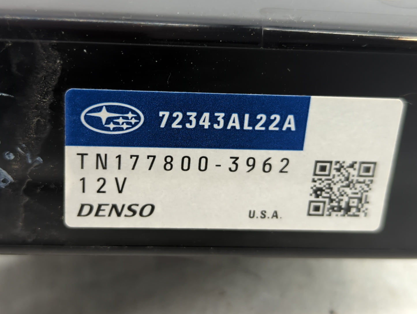 2015 Subaru Legacy PCM Engine Control Computer ECU ECM PCU OEM P/N:TN177800-3962 72343AL22A Fits OEM Used Auto Parts - Oemus
