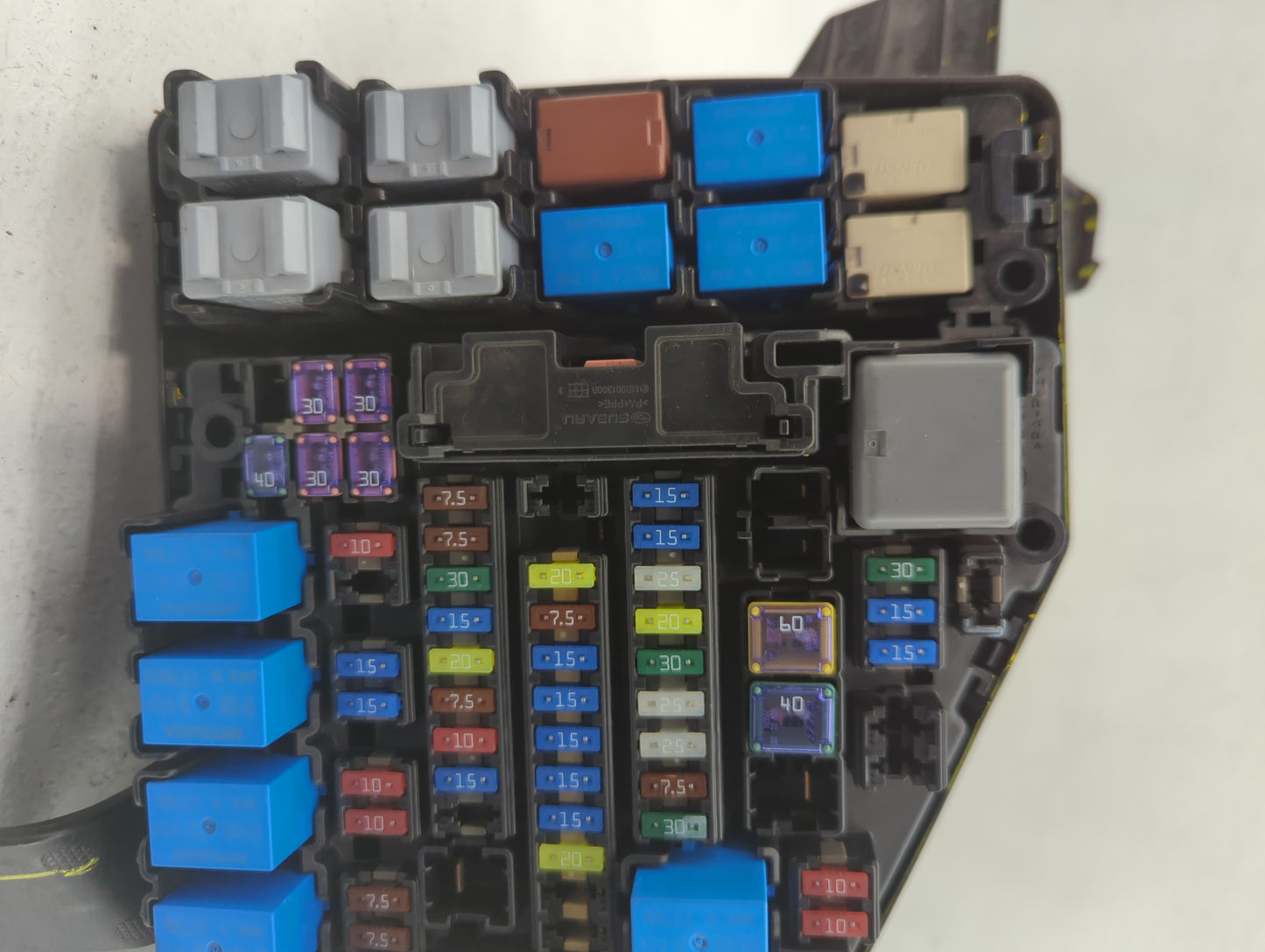 2015 Subaru Legacy Fusebox Fuse Box Panel Relay Module P/N:MB50370IB Fits OEM Used Auto Parts - Oemusedautoparts1.com