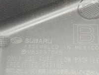 2015 Subaru Legacy Fusebox Fuse Box Panel Relay Module P/N:MB50370IB Fits OEM Used Auto Parts - Oemusedautoparts1.com