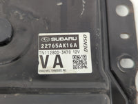2015 Subaru Legacy PCM Engine Control Computer ECU ECM PCU OEM P/N:22765a16a Fits OEM Used Auto Parts - Oemusedautoparts1.co