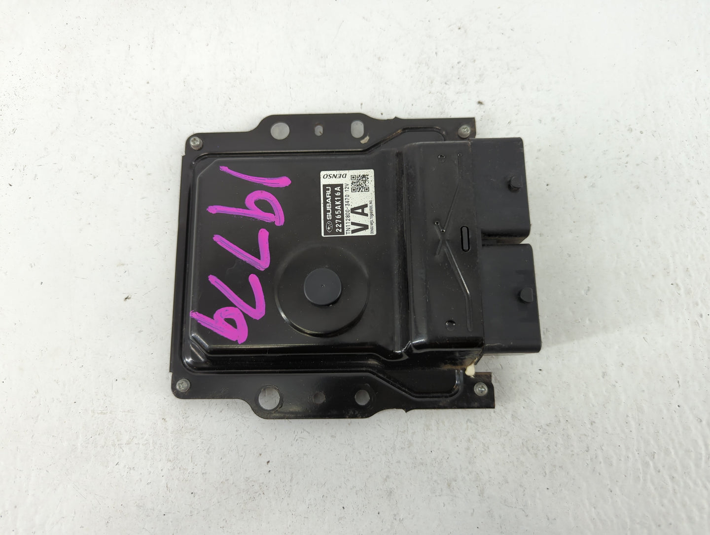 2015 Subaru Legacy PCM Engine Control Computer ECU ECM PCU OEM P/N:22765AK16A Fits OEM Used Auto Parts - Oemusedautoparts1.c