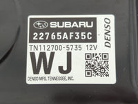 2015 Subaru Legacy PCM Engine Control Computer ECU ECM PCU OEM P/N:TN112700-5735 22765AF35C Fits OEM Used Auto Parts - Oemus