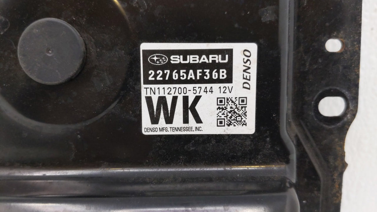 2015 Subaru Legacy PCM Engine Control Computer ECU ECM PCU OEM P/N:2765AF36C 22765AF36A, 22765AF36B OEM Used Auto Parts - Oe