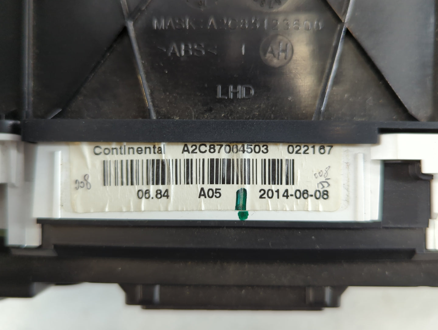 2015 Subaru Legacy Instrument Cluster Speedometer Gauges P/N:A2C87064503 Fits OEM Used Auto Parts - Oemusedautoparts1.com
