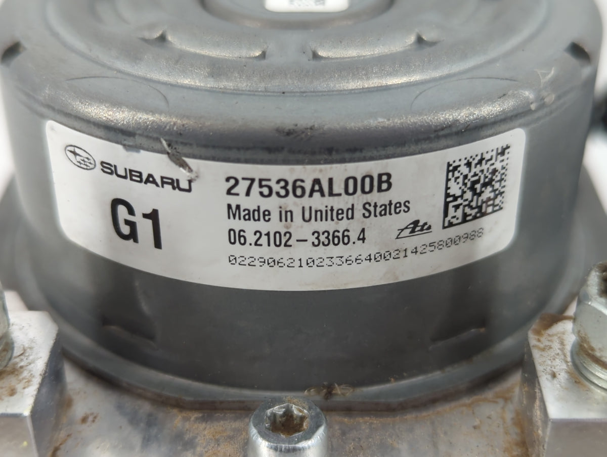 2015 Subaru Legacy Anti-Lock Brake ABS Pump Module Actuator OEM P/N:27536AL00B Fits OEM Used Auto Parts - Oemusedautoparts1.