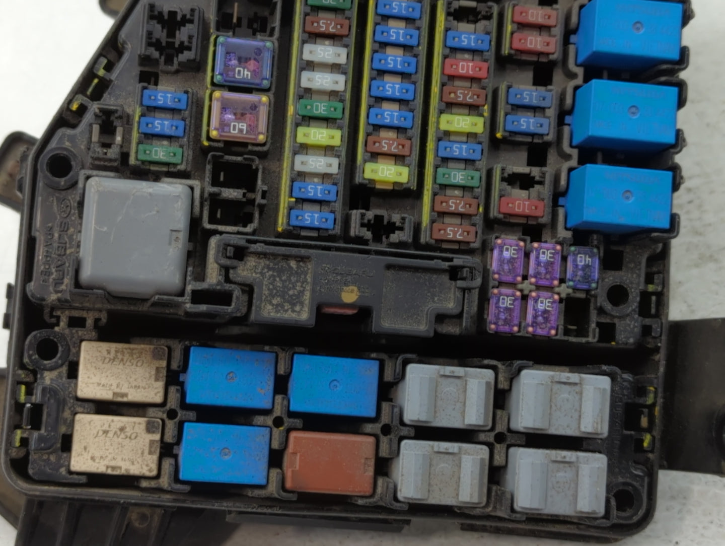 2015-2017 Subaru Legacy Fusebox Fuse Box Panel Relay Module P/N:MB503701B Fits Fits 2015 2016 2017 OEM Used Auto Parts - Oem
