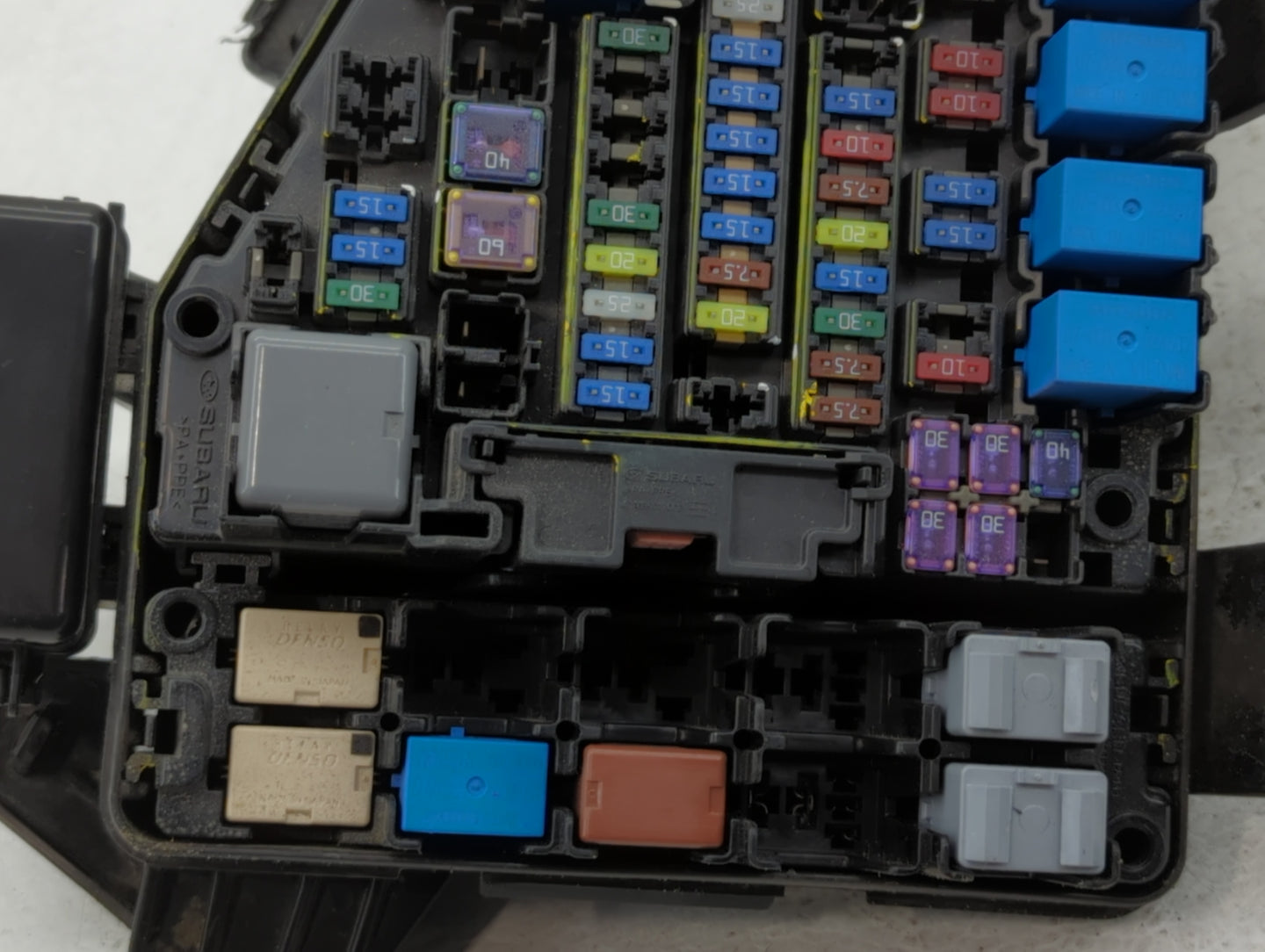 2015 Subaru Legacy Fusebox Fuse Box Panel Relay Module P/N:PR103830B Fits OEM Used Auto Parts - Oemusedautoparts1.com