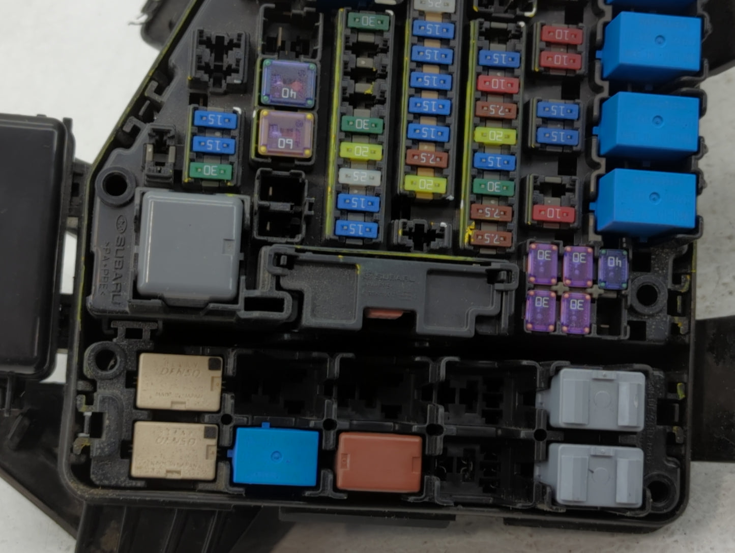 2015 Subaru Legacy Fusebox Fuse Box Panel Relay Module P/N:PR103830B Fits OEM Used Auto Parts - Oemusedautoparts1.com