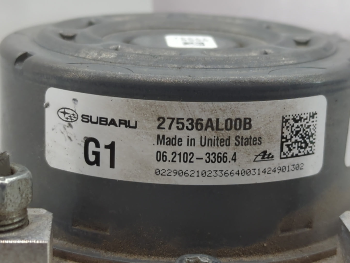 2015 Subaru Legacy ABS Pump Control Module Replacement P/N:27536AL00B Fits OEM Used Auto Parts - Oemusedautoparts1.com