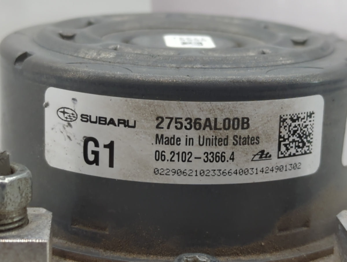 2015 Subaru Legacy Anti-Lock Brake ABS Pump Module Actuator OEM P/N:27536AL00B Fits OEM Used Auto Parts - Oemusedautoparts1.