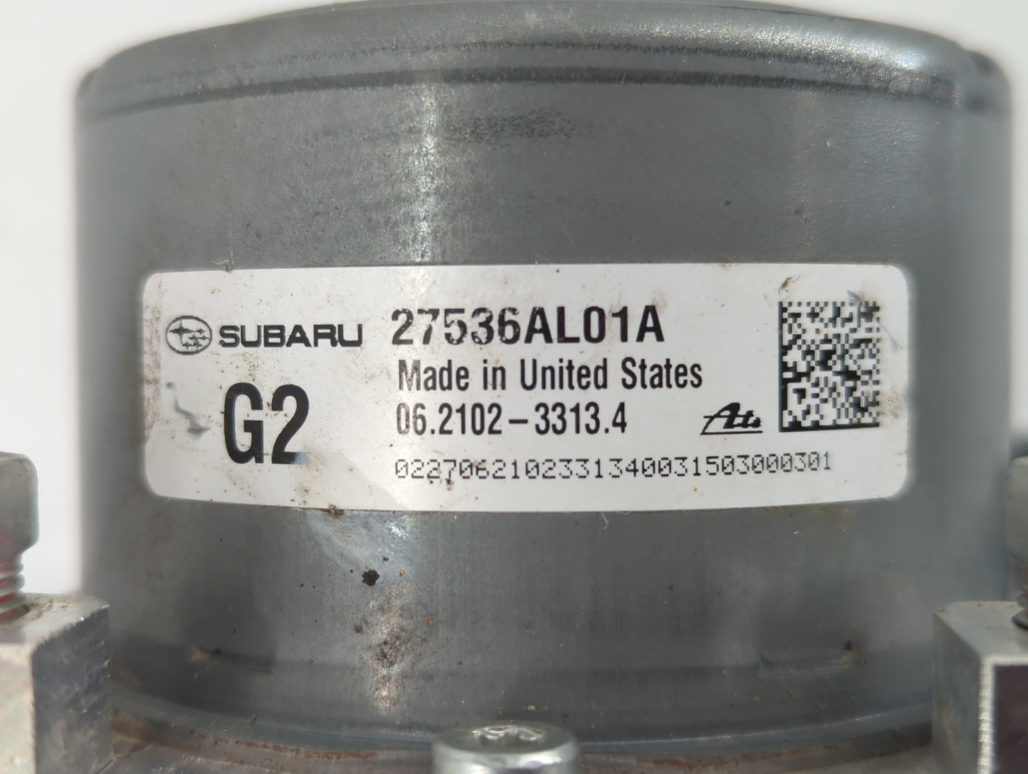 2015 Subaru Legacy ABS Pump Control Module Replacement P/N:27536AL01A Fits OEM Used Auto Parts - Oemusedautoparts1.com