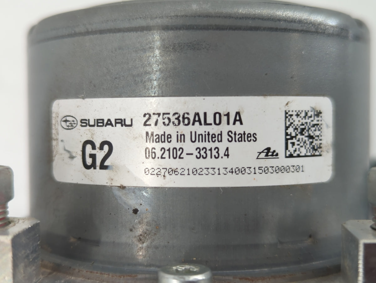 2015 Subaru Legacy Anti-Lock Brake ABS Pump Module Actuator OEM P/N:27536AL01A Fits OEM Used Auto Parts - Oemusedautoparts1.