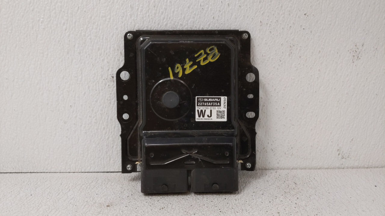 2015 Subaru Legacy PCM Engine Control Computer ECU ECM PCU OEM P/N:22765AF35B 22765AF36B, 22765AF35A Fits OEM Used Auto Part