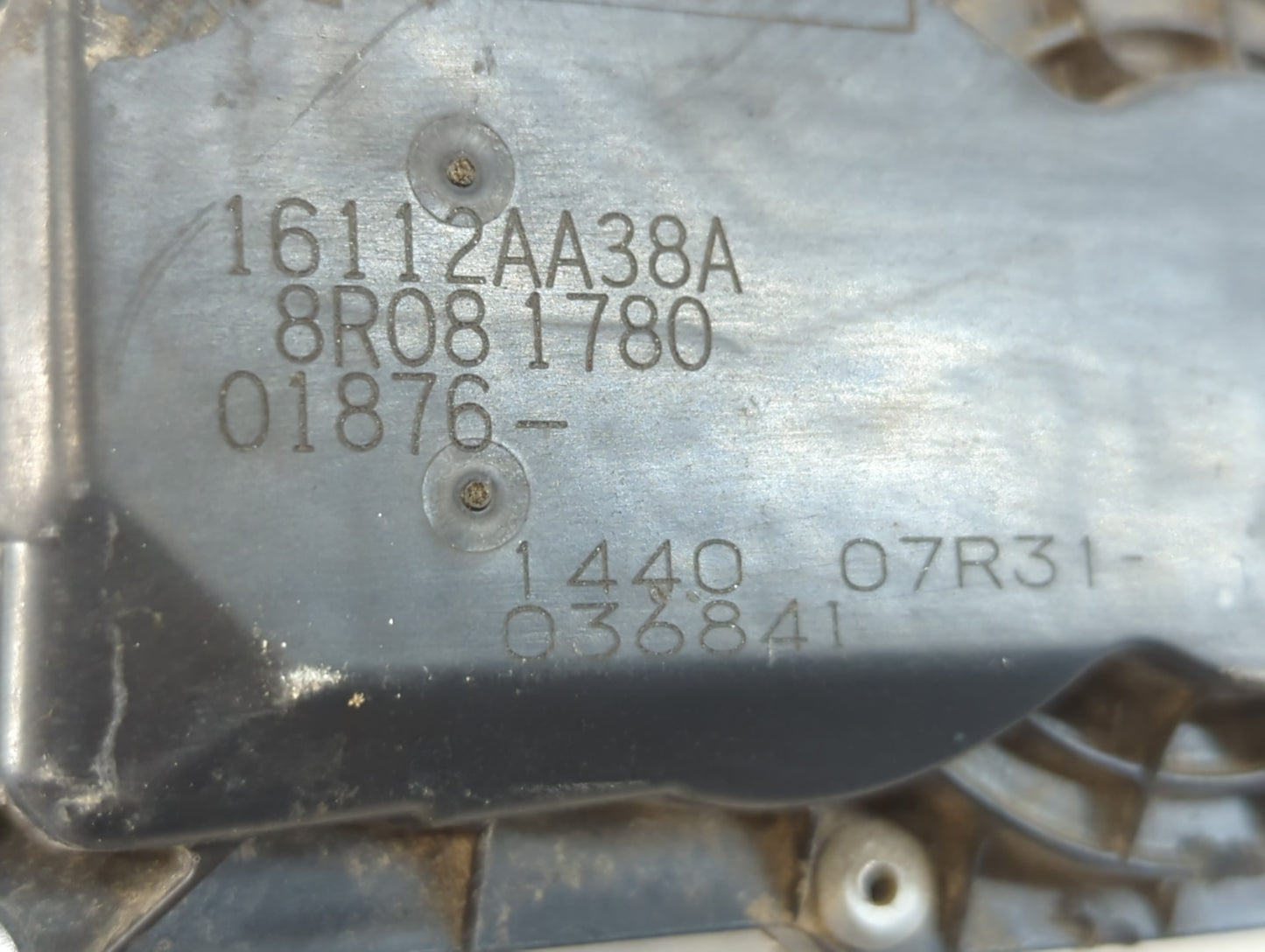 2013-2019 Subaru Legacy Throttle Body P/N:16112AA38 Fits Fits 2013 2014 2015 2016 2017 2018 2019 OEM Used Auto Parts - Oemus