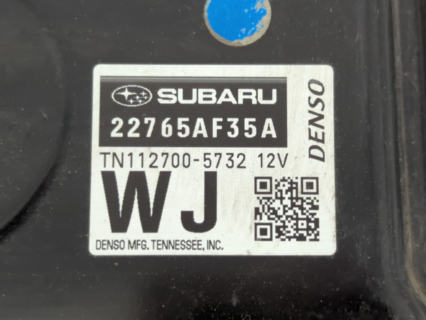2015 Subaru Legacy PCM Engine Control Computer ECU ECM PCU OEM P/N:TN112700-5732 22765AF35A Fits OEM Used Auto Parts - Oemus