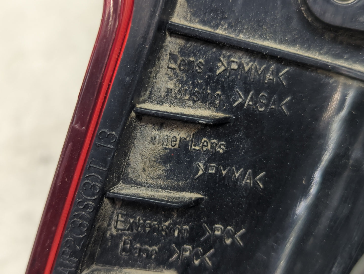 2015 Subaru Outback Tail Light Assembly Driver Left OEM Fits Fits 2016 2017 2018 2019 OEM Used Auto Parts - Oemusedautoparts
