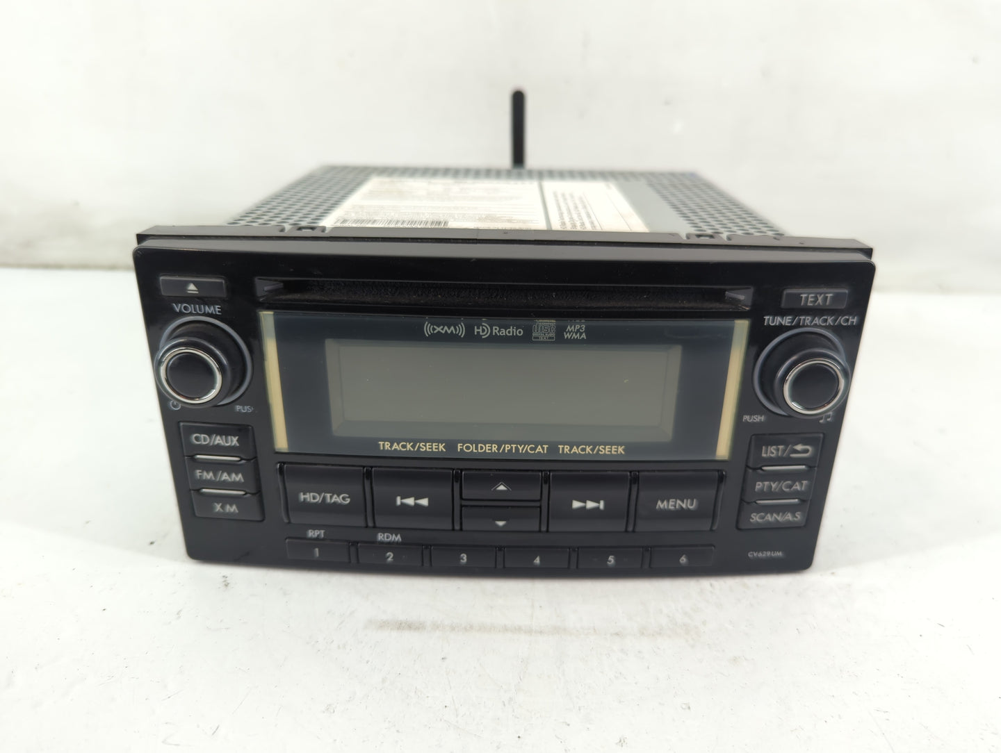 2015 Subaru Wrx Radio AM FM Cd Player Receiver Replacement P/N:86201VA620 Fits OEM Used Auto Parts - Oemusedautoparts1.com
