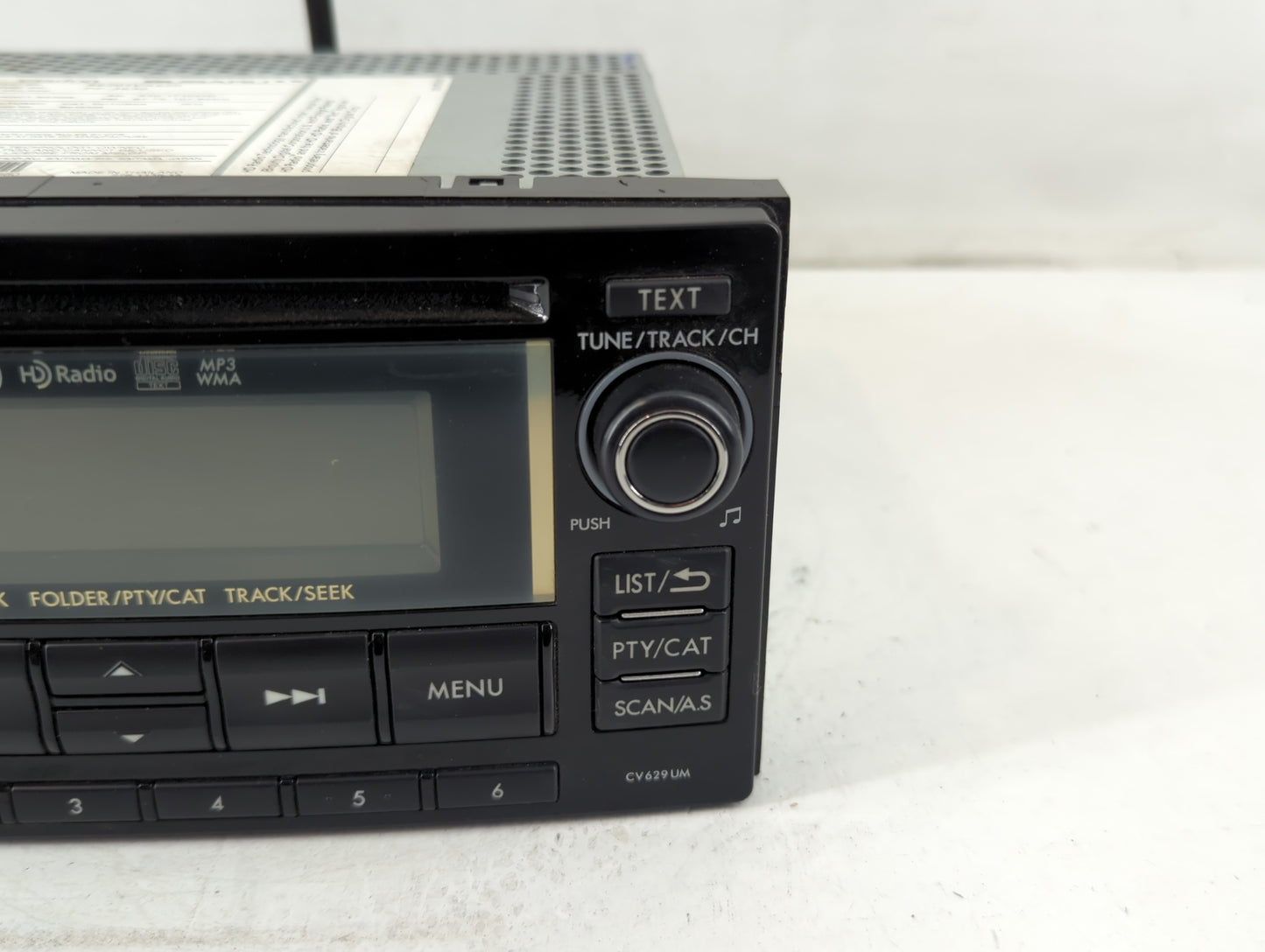 2015 Subaru Wrx Radio AM FM Cd Player Receiver Replacement P/N:86201VA620 Fits OEM Used Auto Parts - Oemusedautoparts1.com