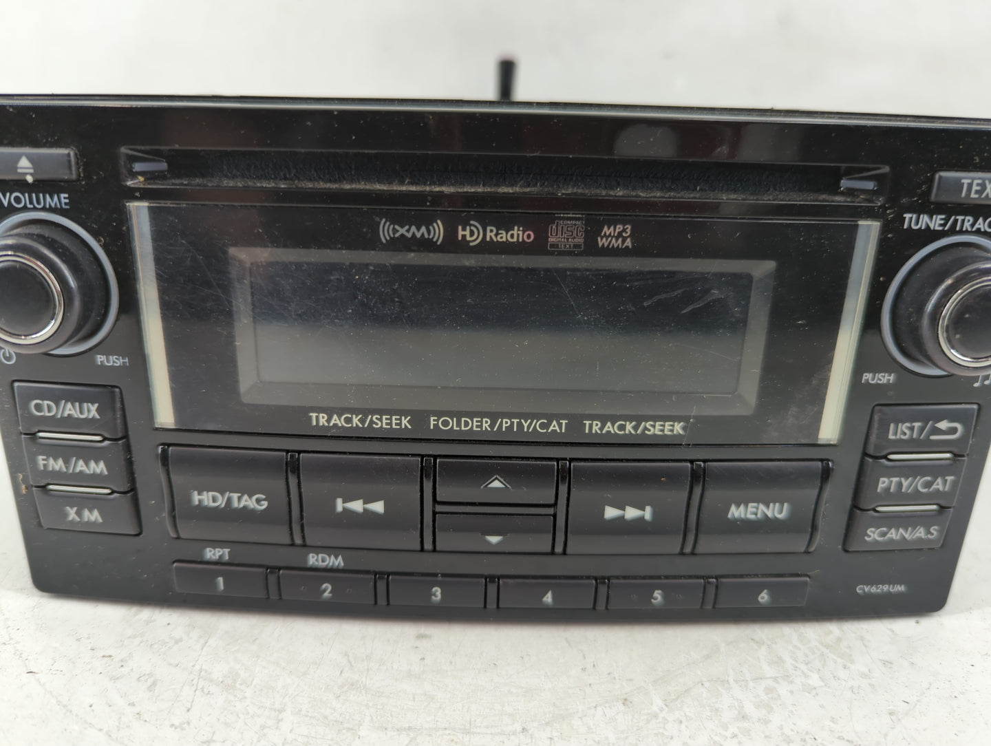 2015 Subaru Wrx Radio AM FM Cd Player Receiver Replacement P/N:86201VA620 Fits OEM Used Auto Parts - Oemusedautoparts1.com