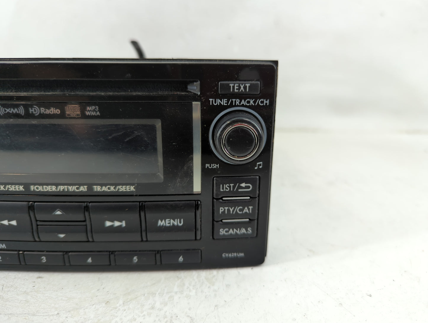 2015 Subaru Wrx Radio AM FM Cd Player Receiver Replacement P/N:86201VA620 Fits OEM Used Auto Parts - Oemusedautoparts1.com
