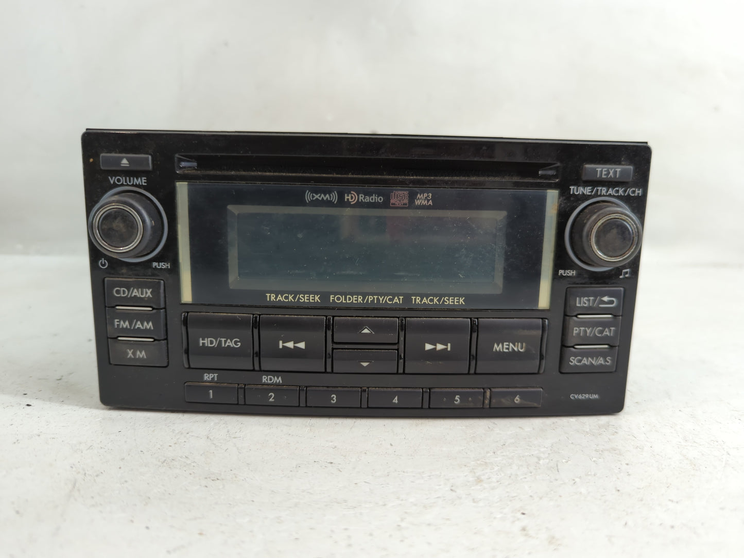 2015 Subaru Wrx Radio AM FM Cd Player Receiver Replacement P/N:86201VA620 Fits OEM Used Auto Parts - Oemusedautoparts1.com