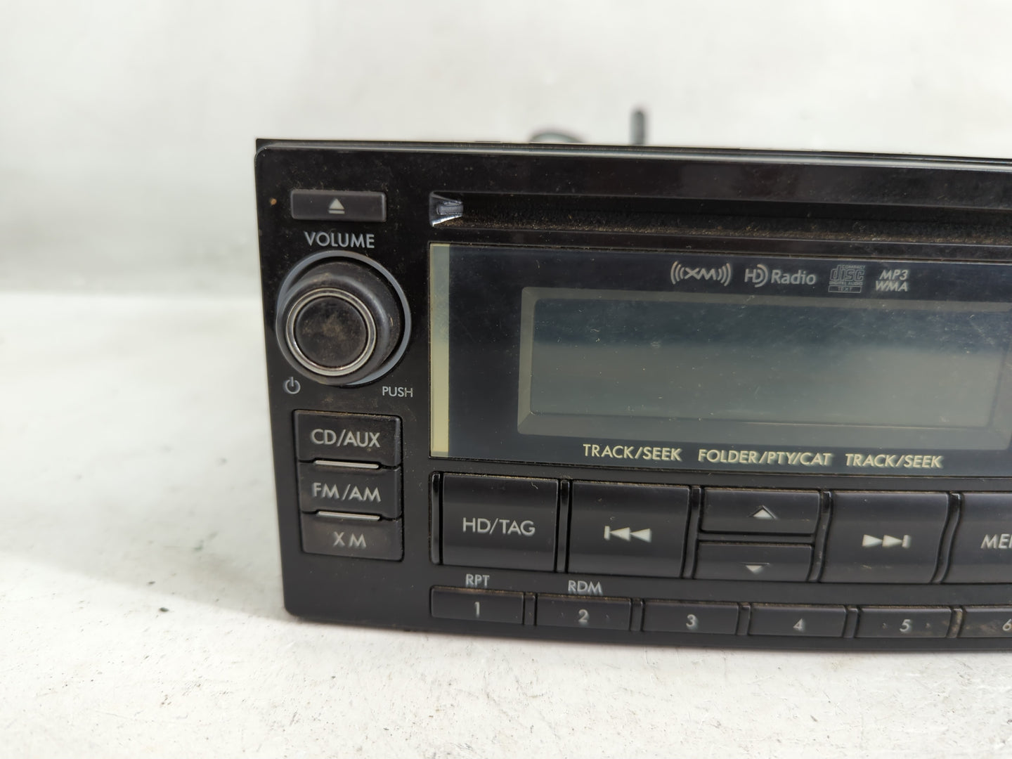 2015 Subaru Wrx Radio AM FM Cd Player Receiver Replacement P/N:86201VA620 Fits OEM Used Auto Parts - Oemusedautoparts1.com