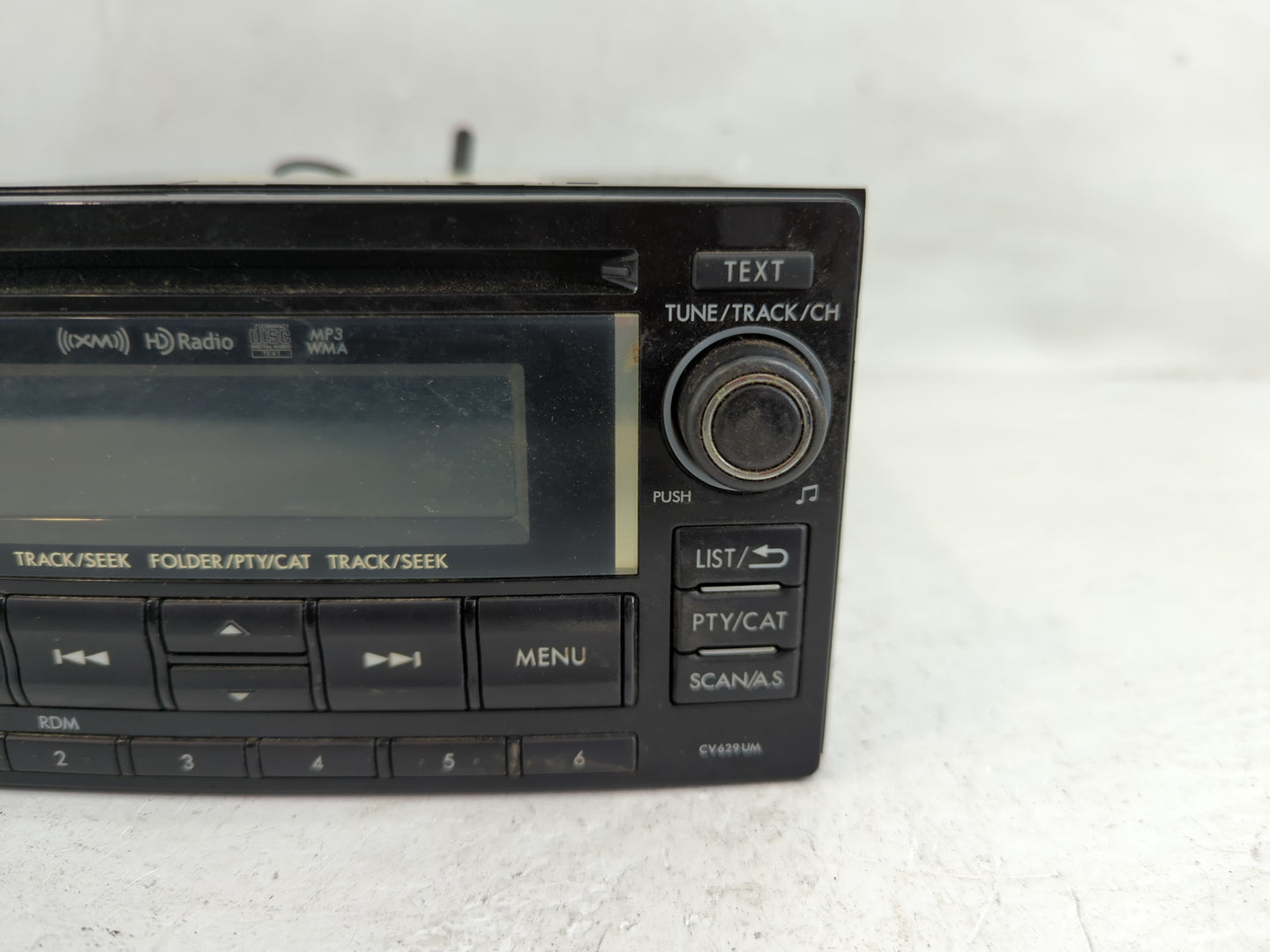 2015 Subaru Wrx Radio AM FM Cd Player Receiver Replacement P/N:86201VA620 Fits OEM Used Auto Parts - Oemusedautoparts1.com
