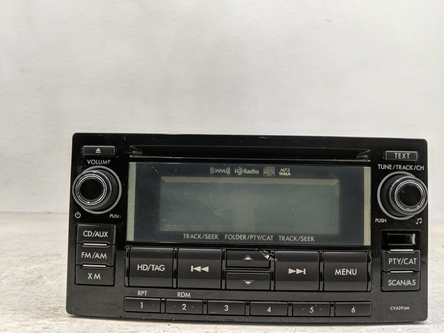 2015 Subaru Wrx Radio AM FM Cd Player Receiver Replacement P/N:86201VA620 Fits OEM Used Auto Parts - Oemusedautoparts1.com