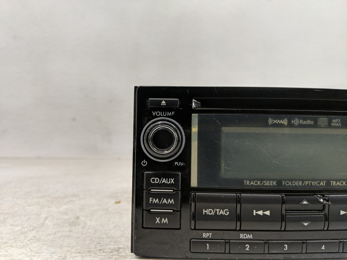 2015 Subaru Wrx Radio AM FM Cd Player Receiver Replacement P/N:86201VA620 Fits OEM Used Auto Parts - Oemusedautoparts1.com