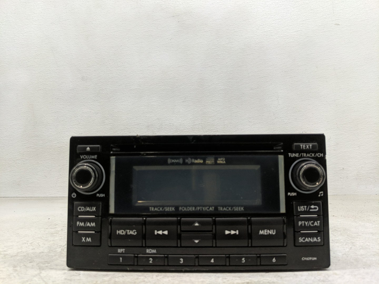 2015 Subaru Wrx Radio AM FM Cd Player Receiver Replacement P/N:86201VA620 Fits OEM Used Auto Parts - Oemusedautoparts1.com