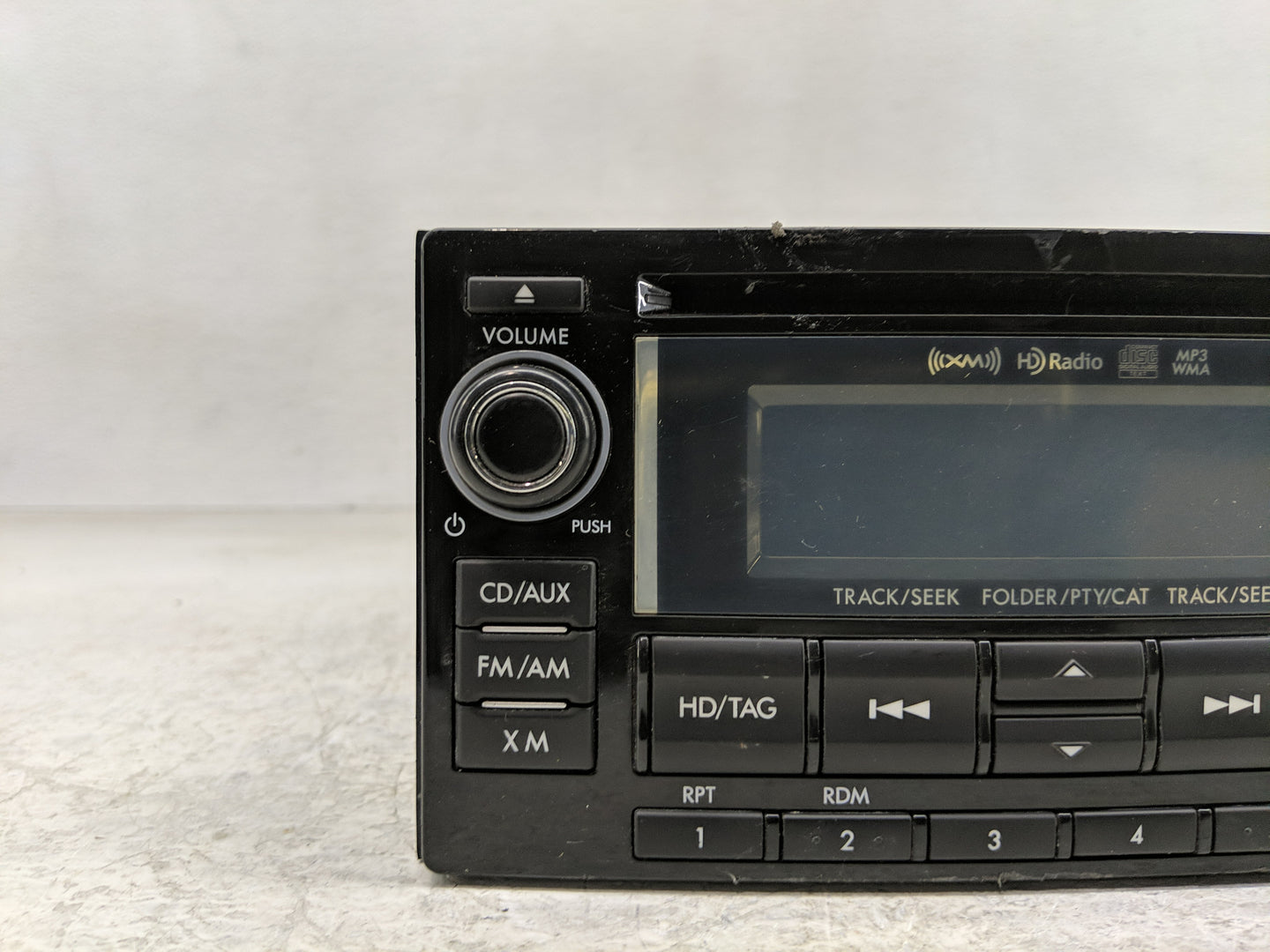 2015 Subaru Wrx Radio AM FM Cd Player Receiver Replacement P/N:86201VA620 Fits OEM Used Auto Parts - Oemusedautoparts1.com