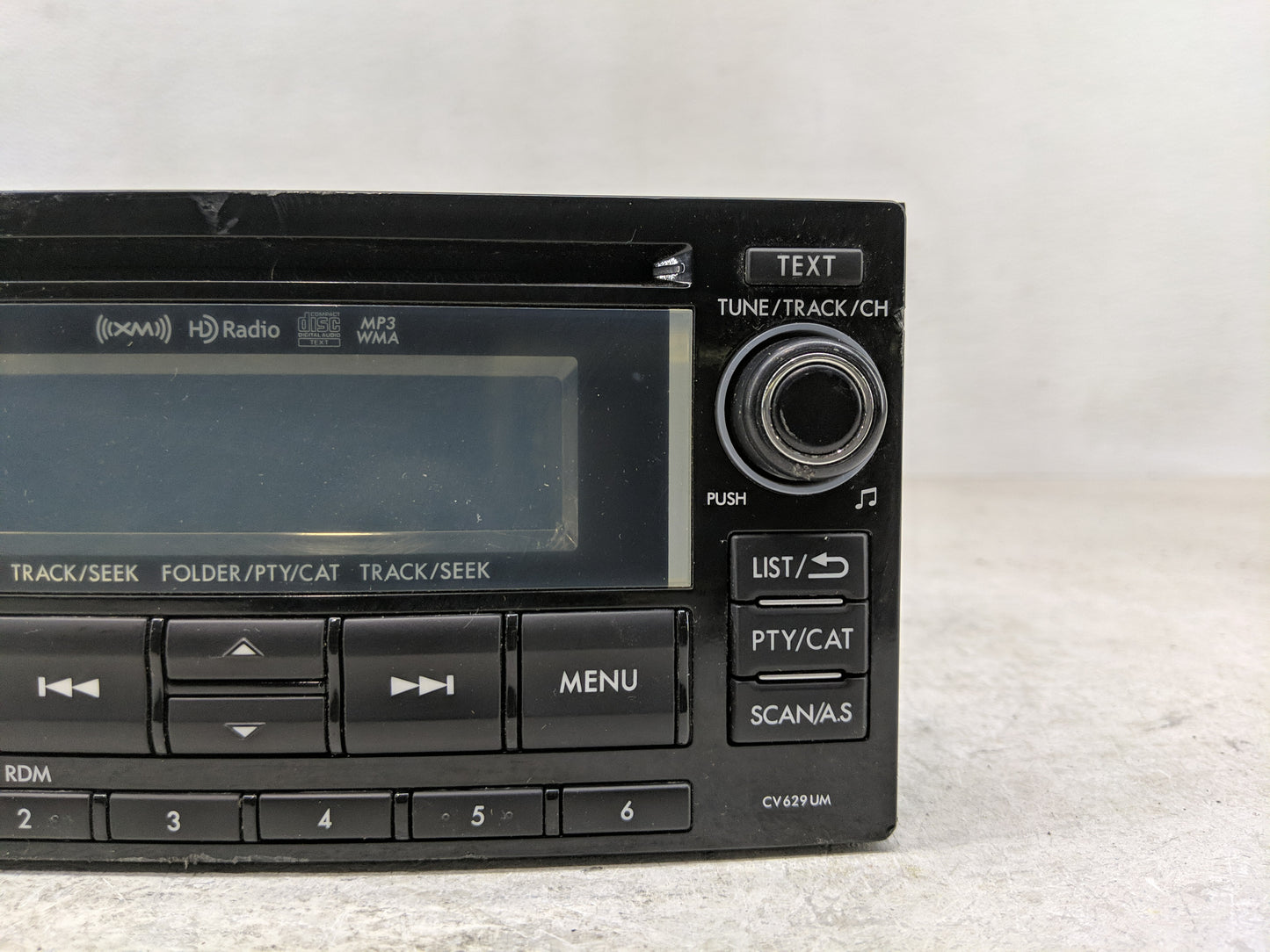2015 Subaru Wrx Radio AM FM Cd Player Receiver Replacement P/N:86201VA620 Fits OEM Used Auto Parts - Oemusedautoparts1.com