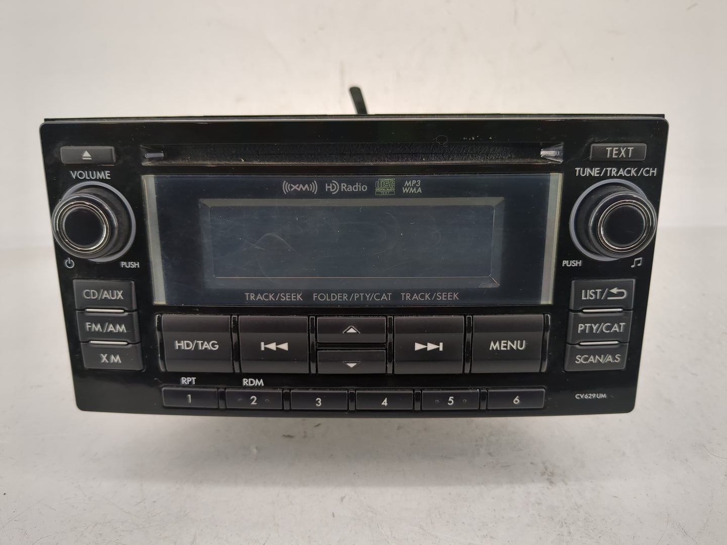 2015 Subaru Wrx Radio AM FM Cd Player Receiver Replacement P/N:86201VA620 Fits OEM Used Auto Parts - Oemusedautoparts1.com