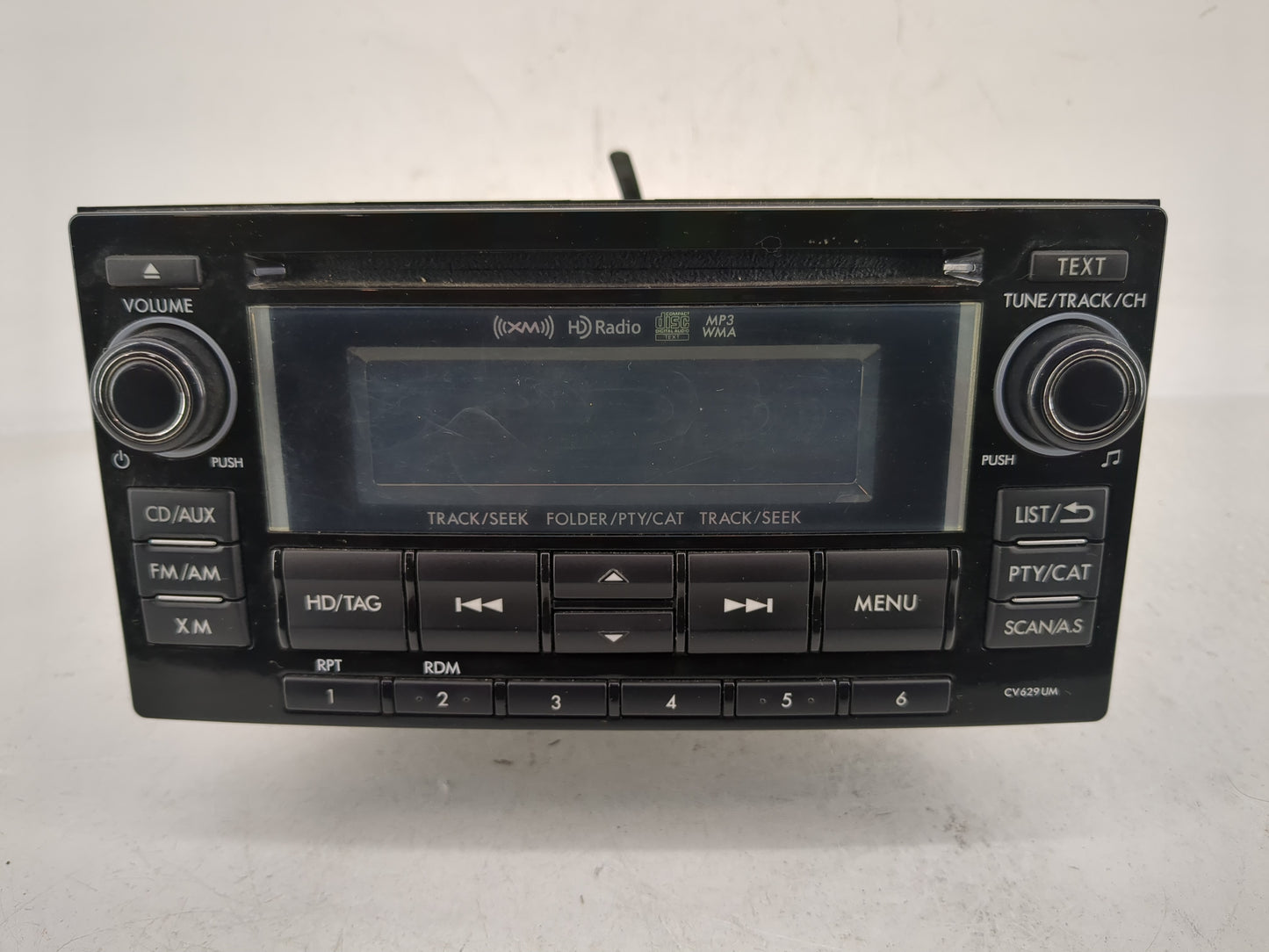 2015 Subaru Wrx Radio AM FM Cd Player Receiver Replacement P/N:86201VA620 Fits OEM Used Auto Parts - Oemusedautoparts1.com