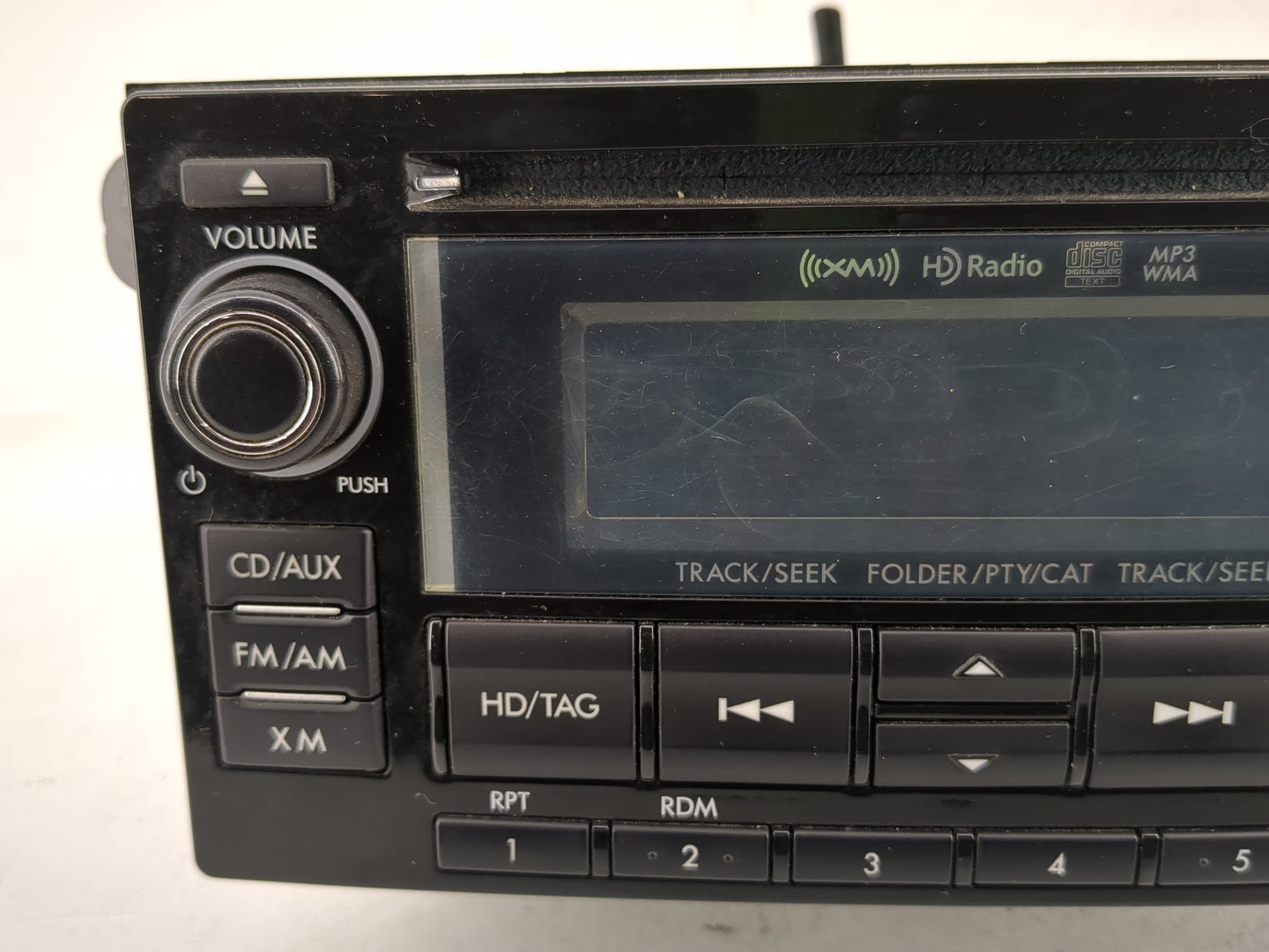 2015 Subaru Wrx Radio AM FM Cd Player Receiver Replacement P/N:86201VA620 Fits OEM Used Auto Parts - Oemusedautoparts1.com