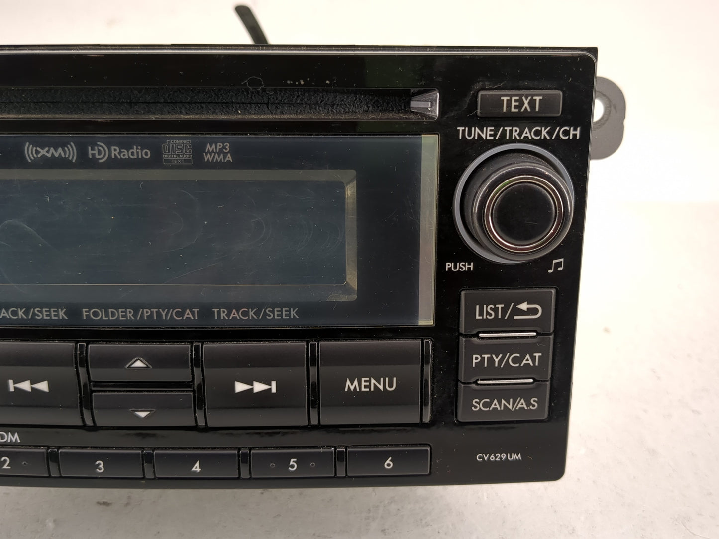 2015 Subaru Wrx Radio AM FM Cd Player Receiver Replacement P/N:86201VA620 Fits OEM Used Auto Parts - Oemusedautoparts1.com