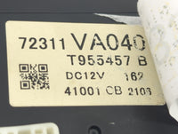 2015 Subaru Wrx Climate Control Module Temperature AC/Heater Replacement P/N:T955457 B 72311VA040 Fits OEM Used Auto Parts -