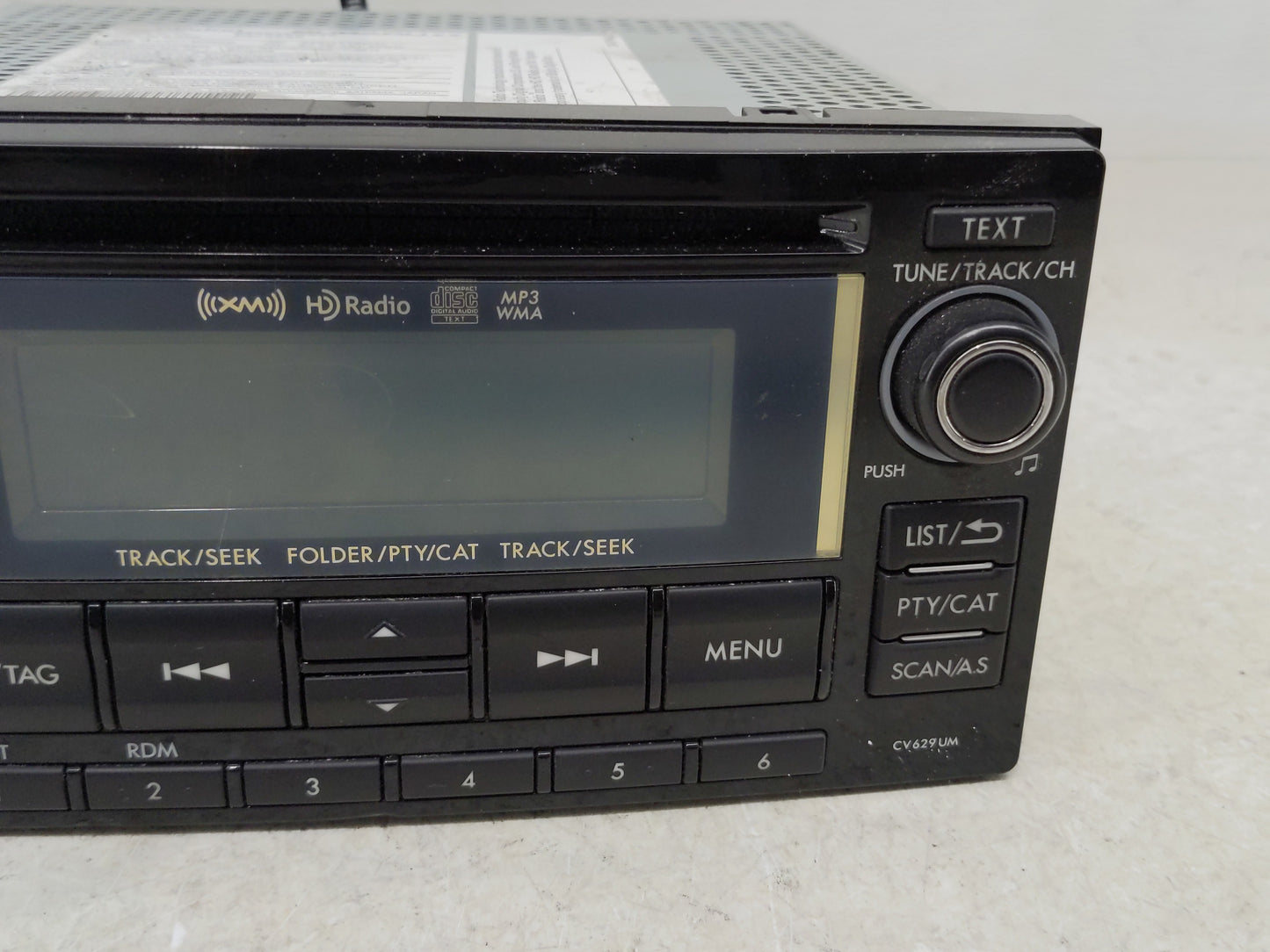 2015 Subaru Wrx Radio AM FM Cd Player Receiver Replacement P/N:86201VA620 Fits OEM Used Auto Parts - Oemusedautoparts1.com
