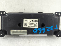 2015 Subaru Wrx Climate Control Module Temperature AC/Heater Replacement P/N:T955457 B 72311VA040 Fits OEM Used Auto Parts -