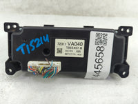 2015 Subaru Wrx Climate Control Module Temperature AC/Heater Replacement P/N:72311VA040 T955457B Fits OEM Used Auto Parts - 