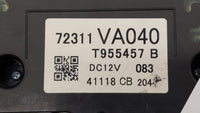 2015 Subaru Wrx Climate Control Module Temperature AC/Heater Replacement P/N:72311VA040 Fits OEM Used Auto Parts - Oemusedau